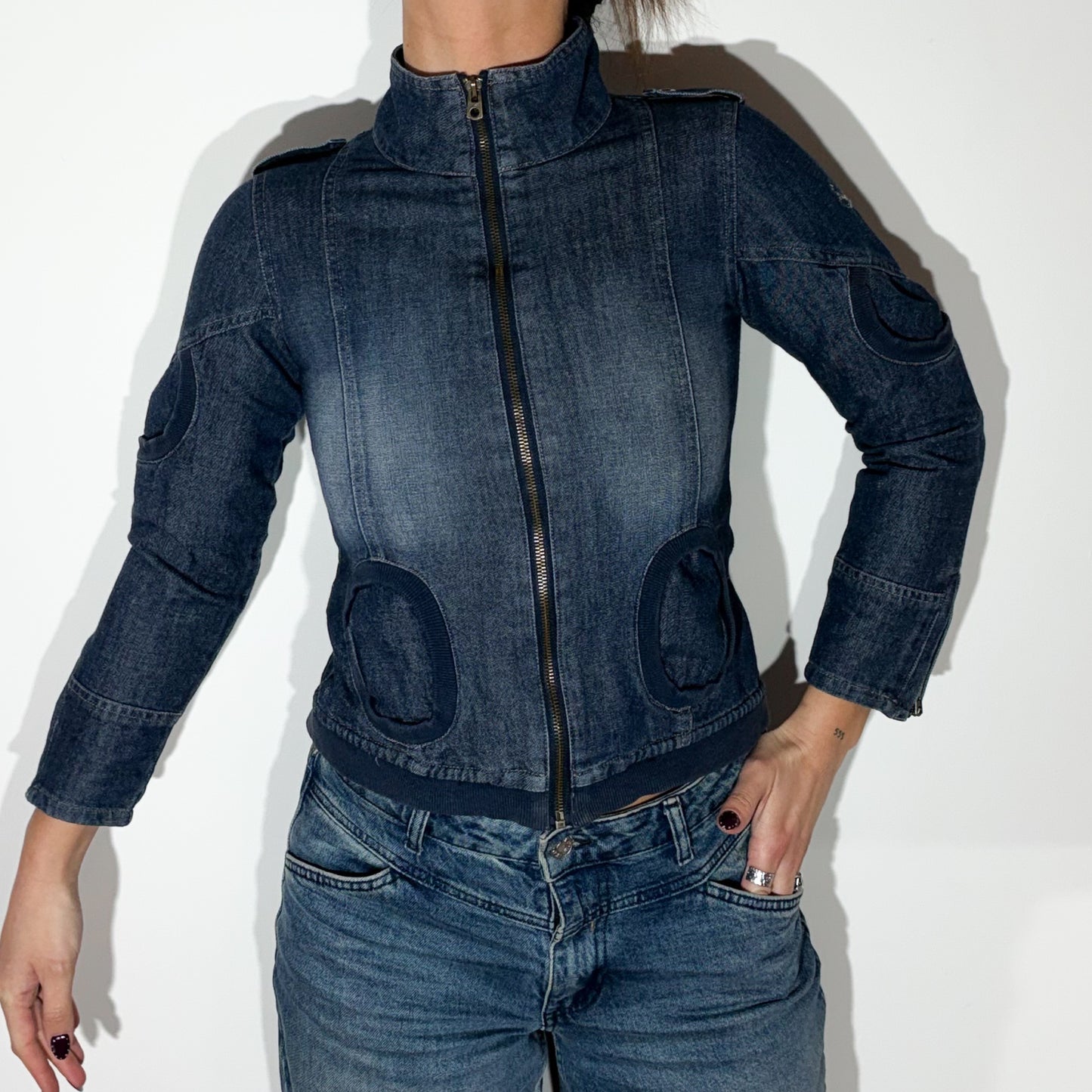 Veste en jean Y2K