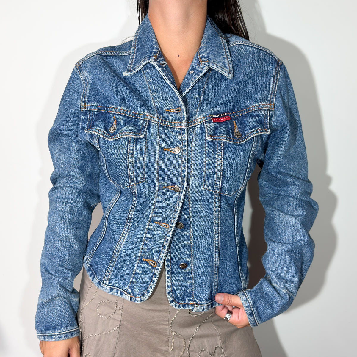 Veste en jean Naf naf