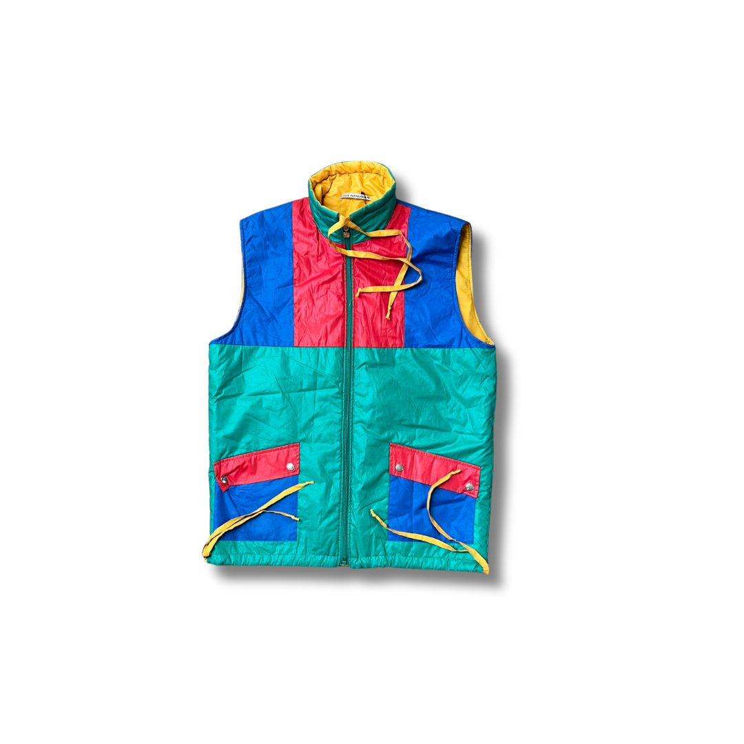 Veste sans manches Multicolore