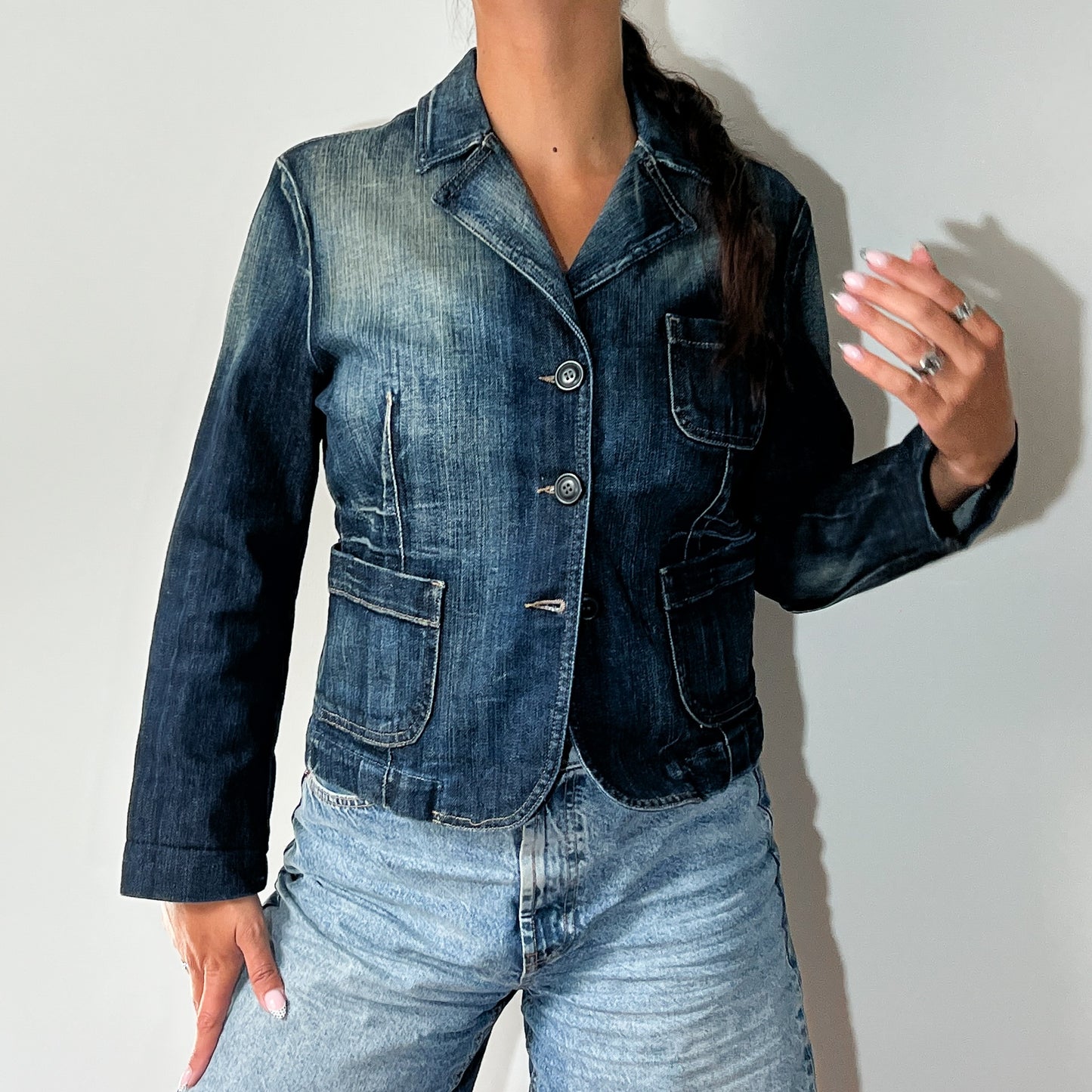 Veste en jean United colors of benetton