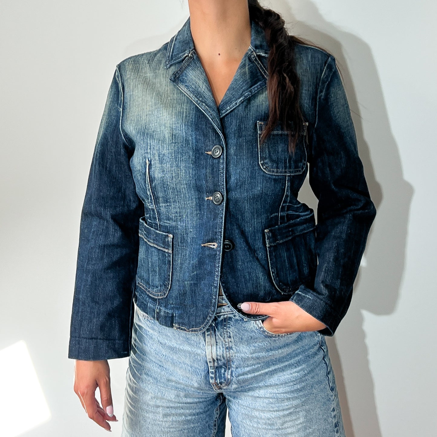 Veste en jean United colors of benetton