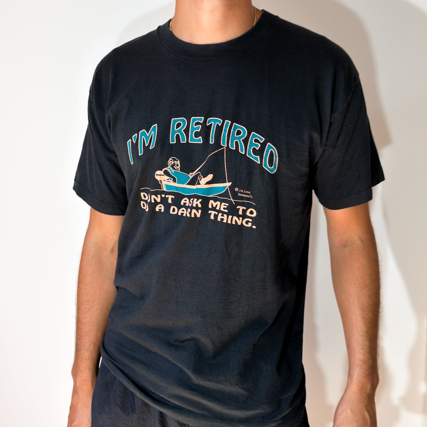 T-shirt « I’m retired »
