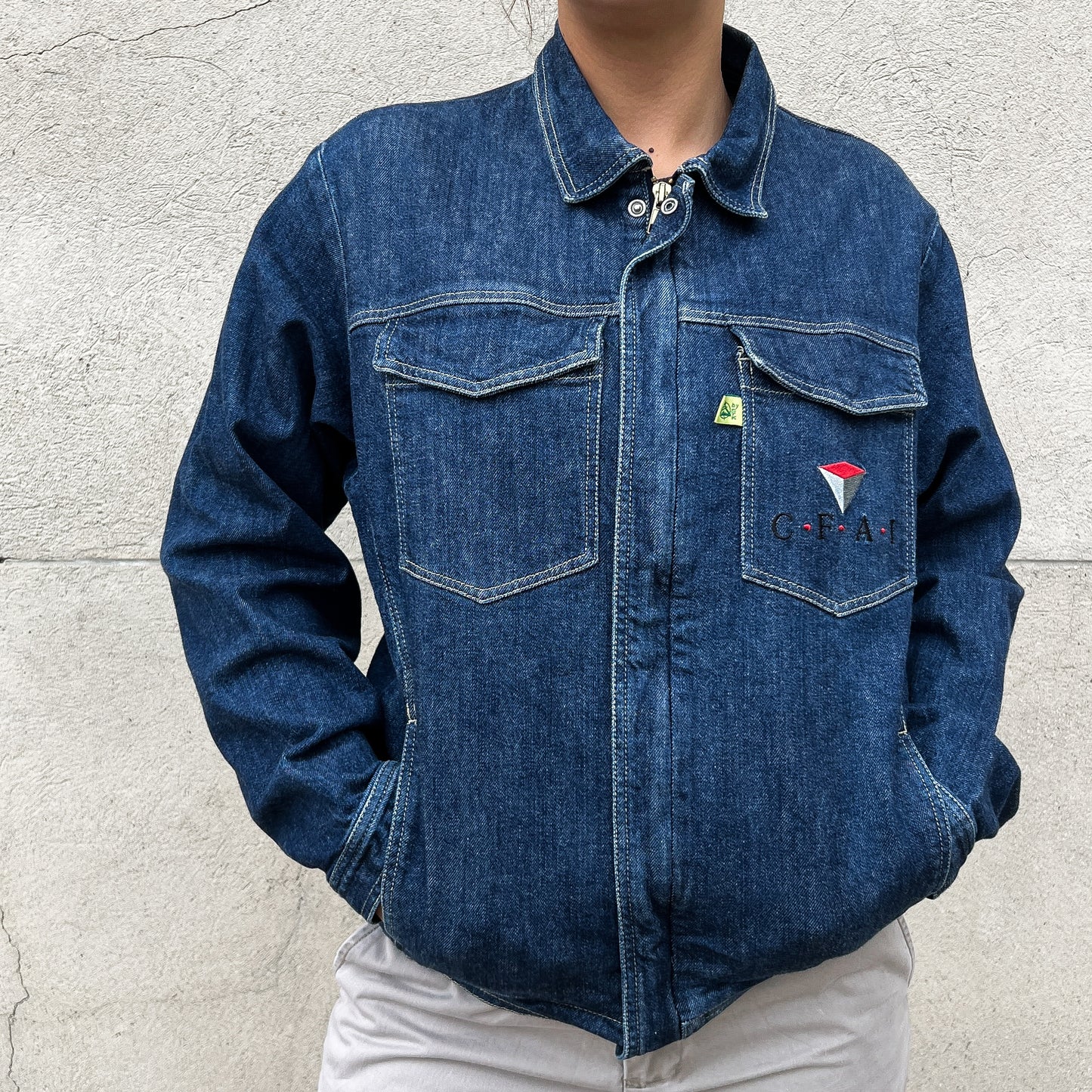 Veste en jean Vintage