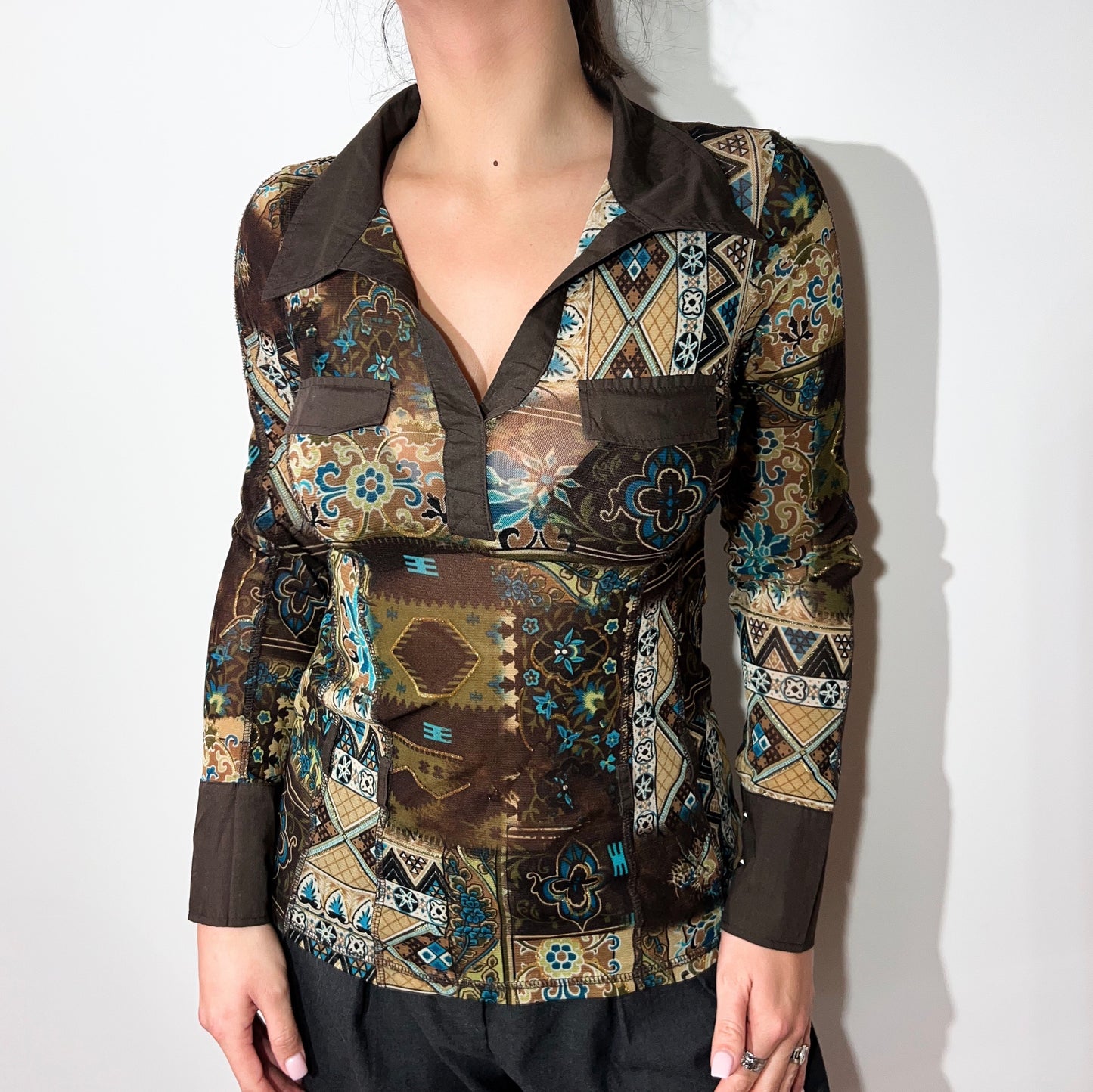 Chemisier Maille Design