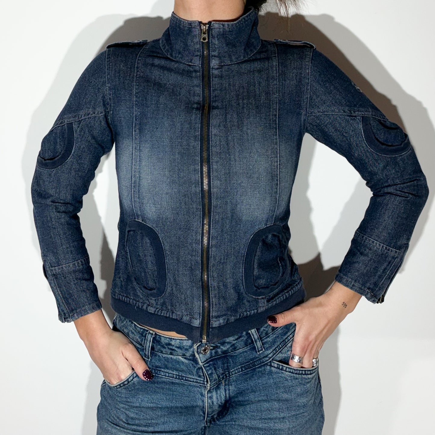 Veste en jean Y2K