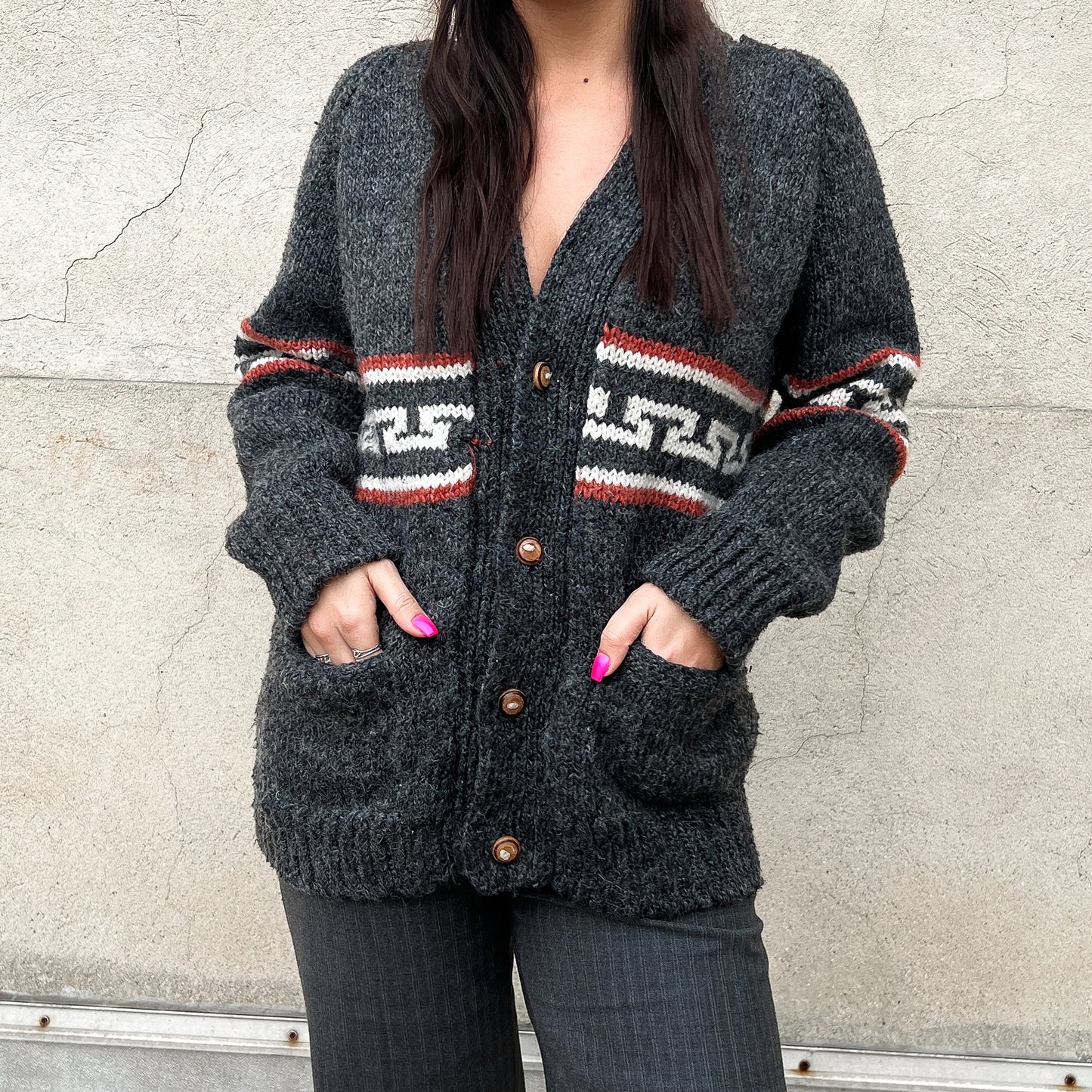 Cardigan en laine