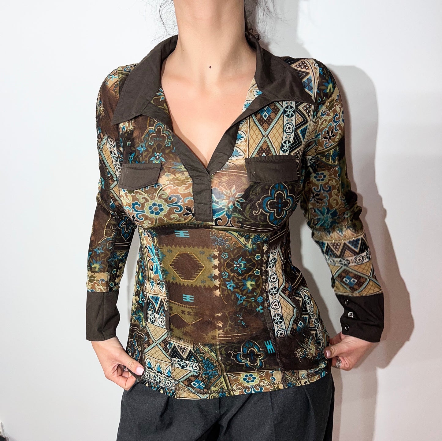 Chemisier Maille Design