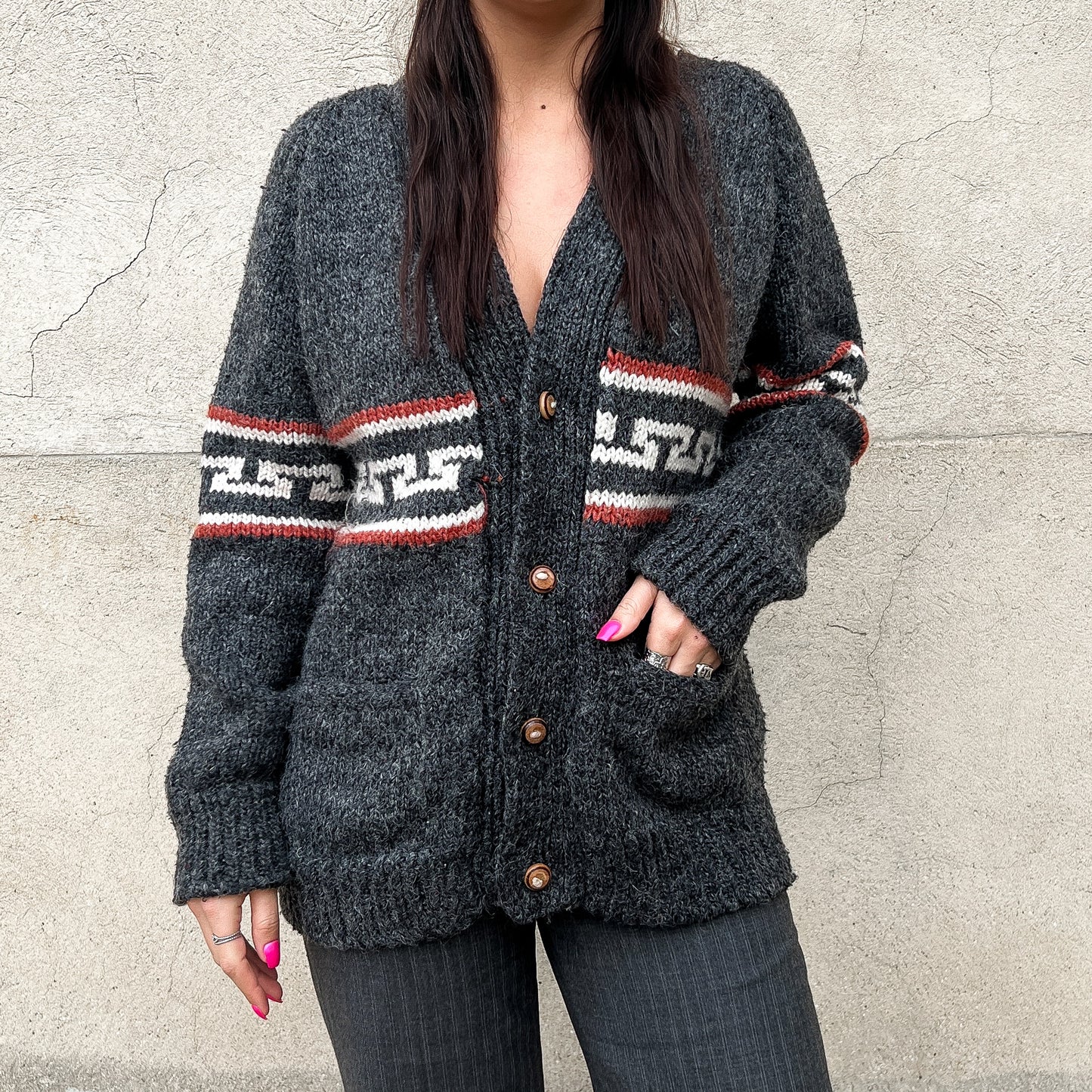 Cardigan en laine