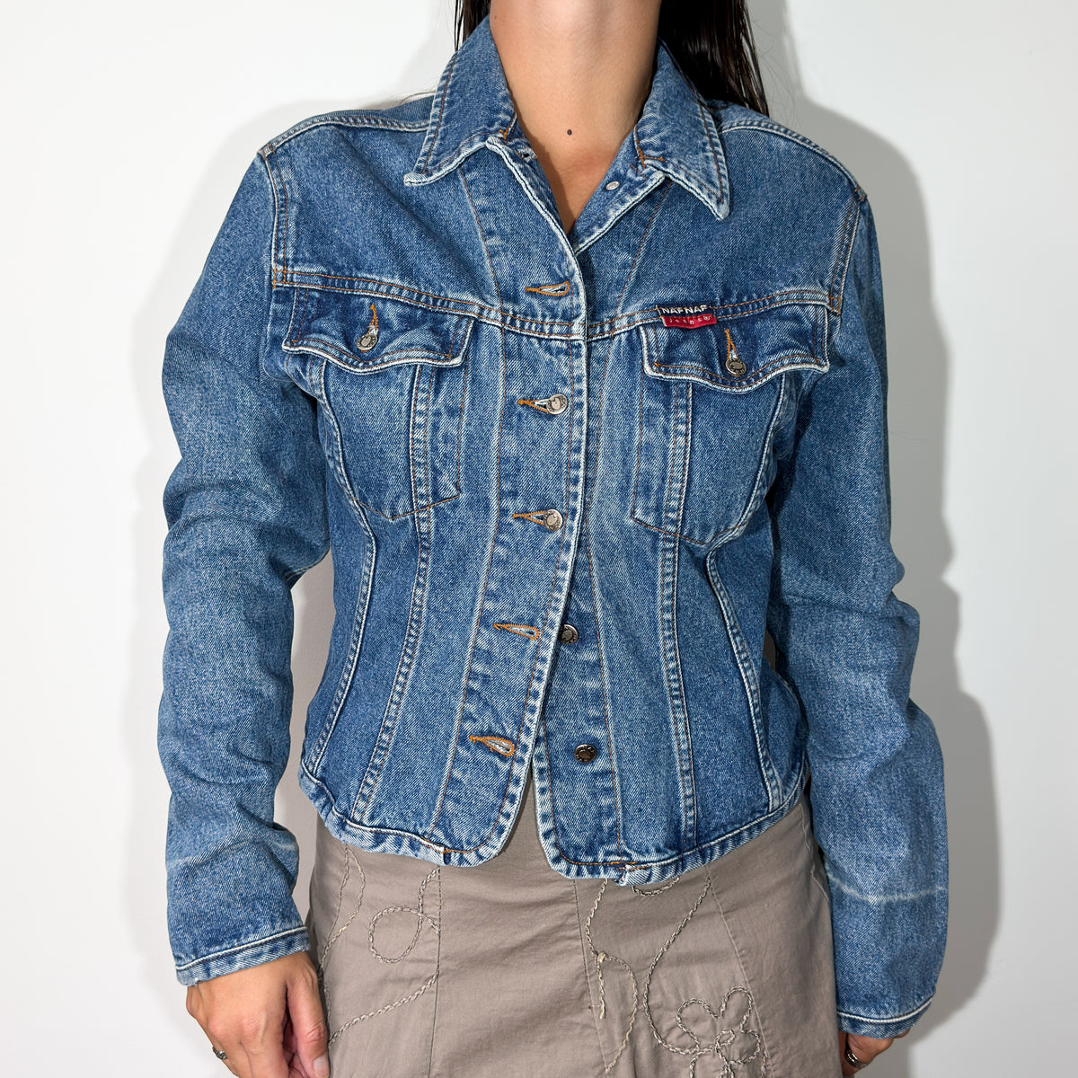 Veste en jean Naf naf