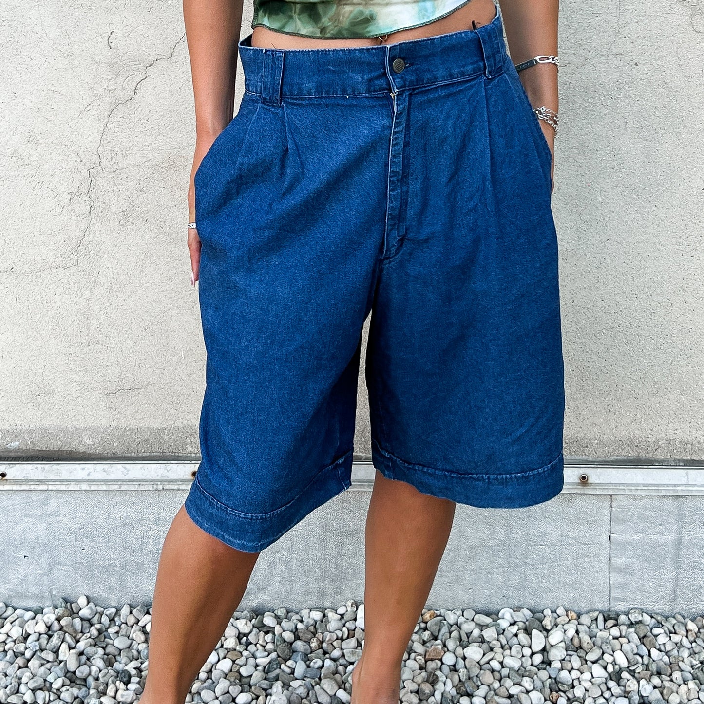 Short en jean Vintage